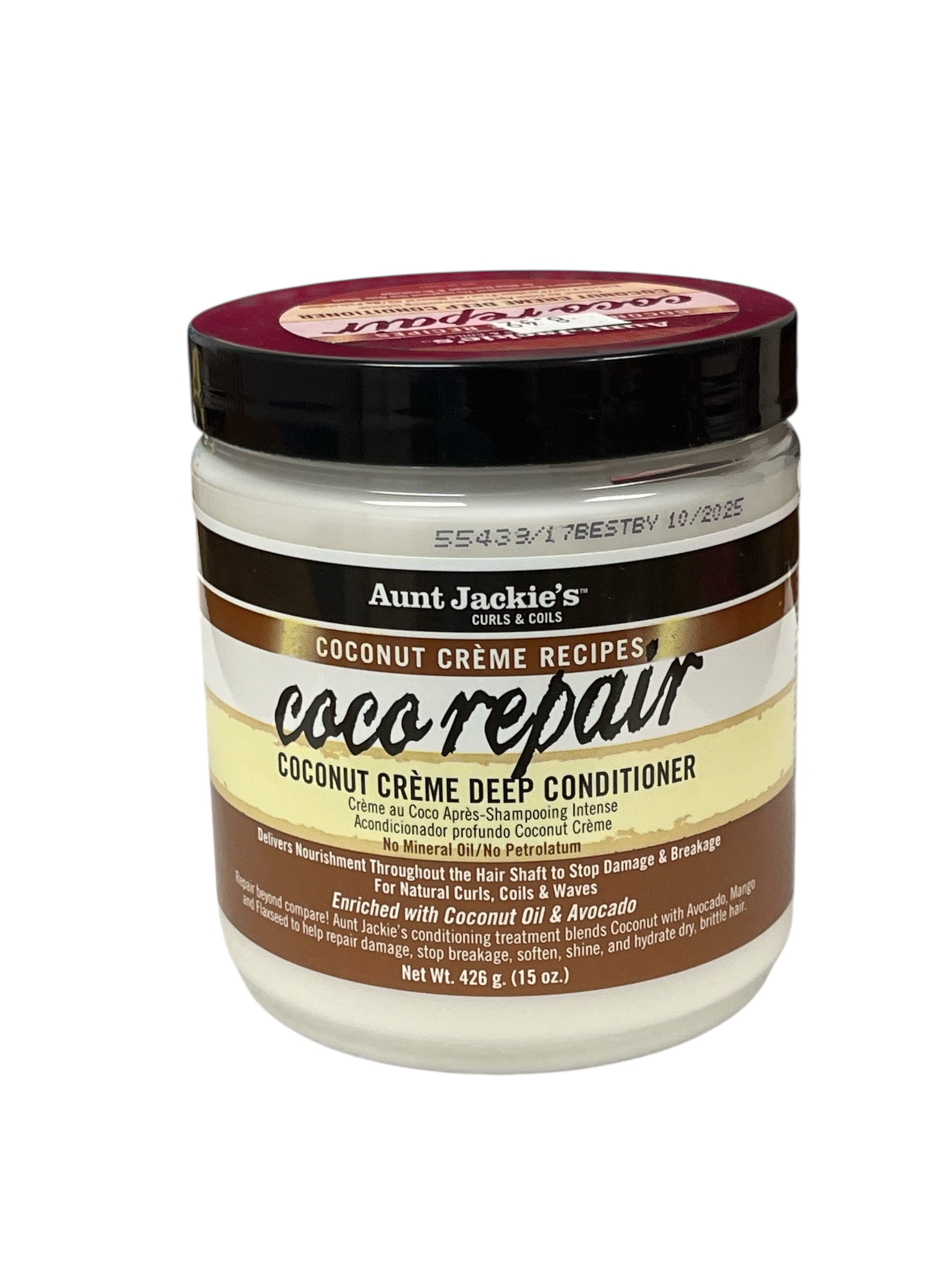 AUNT JACKIES COCONUT CREME COCO REPAIR DEEP CONDI