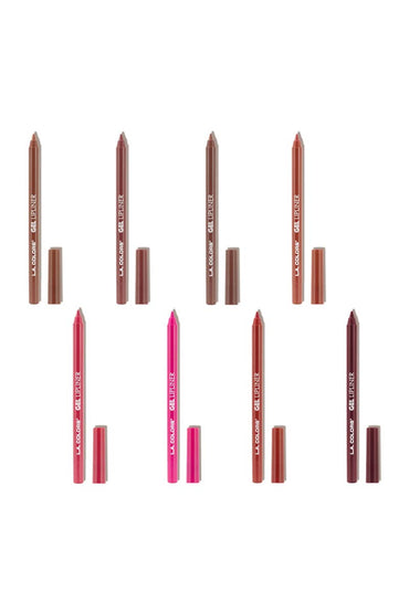 LA Colors CAD469 Gel Lipliner & Eyeliner Display Set - 180pc