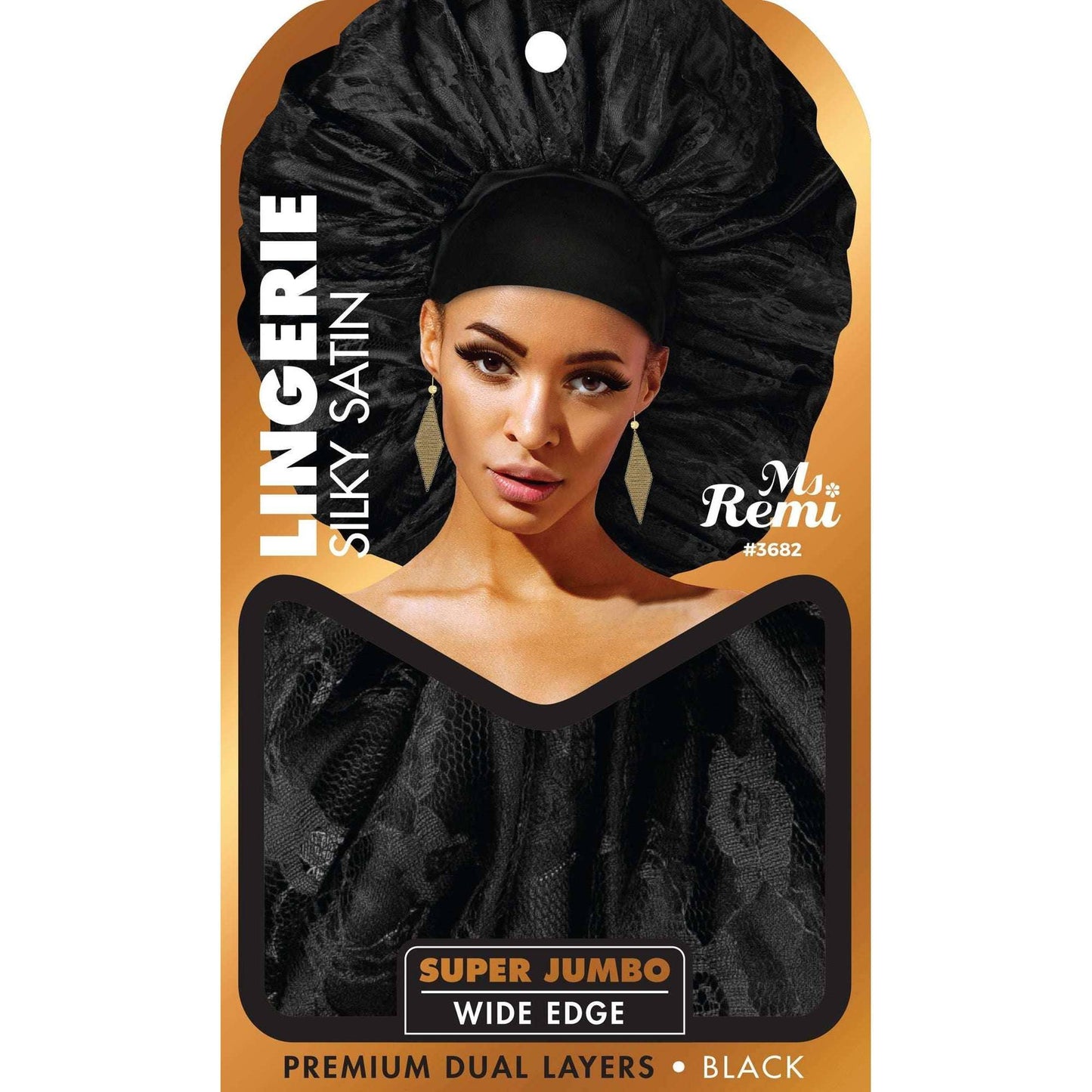 Ms. Remi Lingerie Wide Edge Silky Bonnet X Jumbo Assorted Co