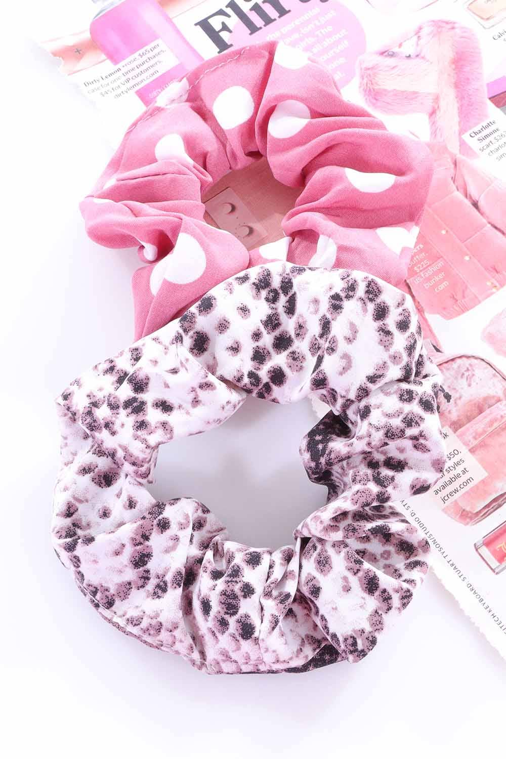 Printed Scrunchie