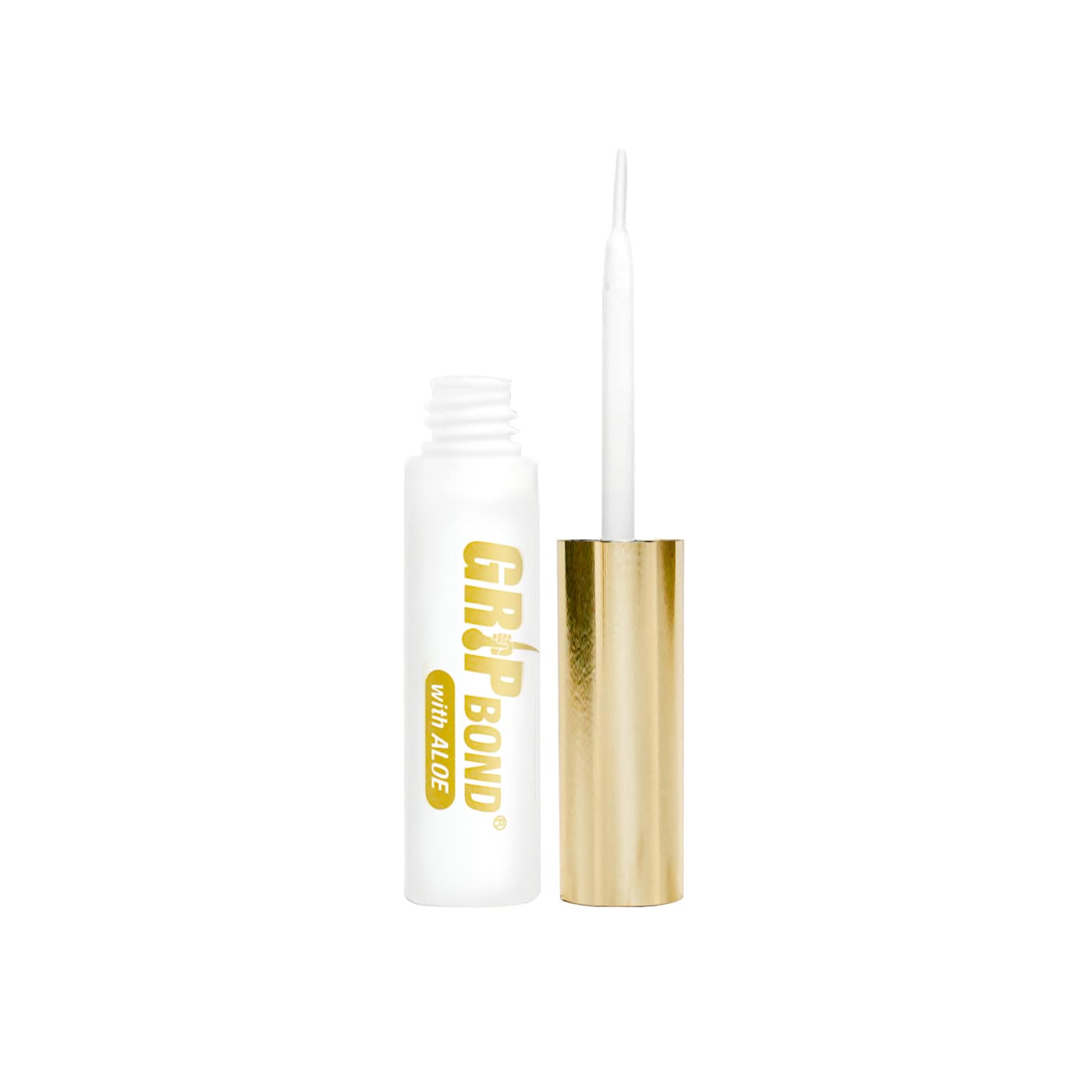 GRIP BOND LASH ADHESIVE with ALOE - WHITE / BRUSH