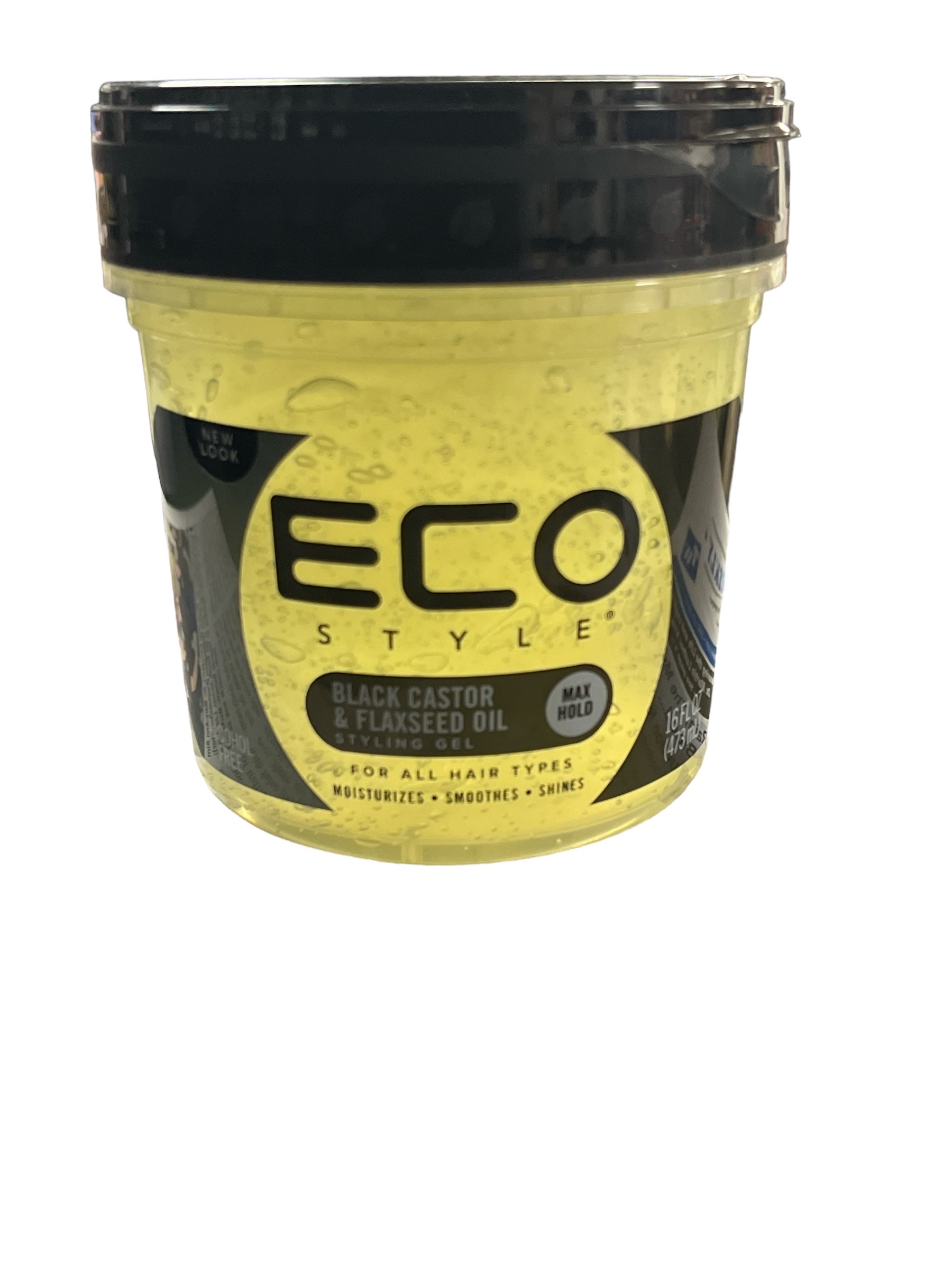 ECO STYLING GEL [BLK CASTOR FLAX SEED OIL