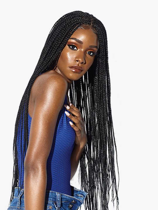 Ruwa box braid Wig