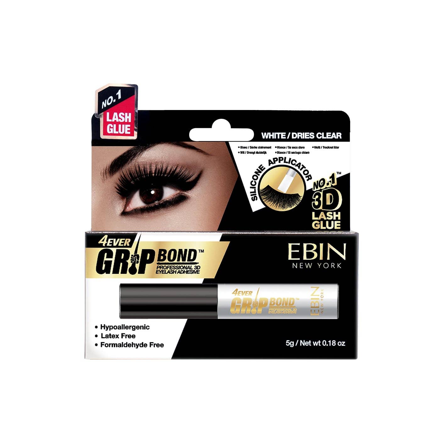 Grip Bond Latex-Free Lash Adhesive - White